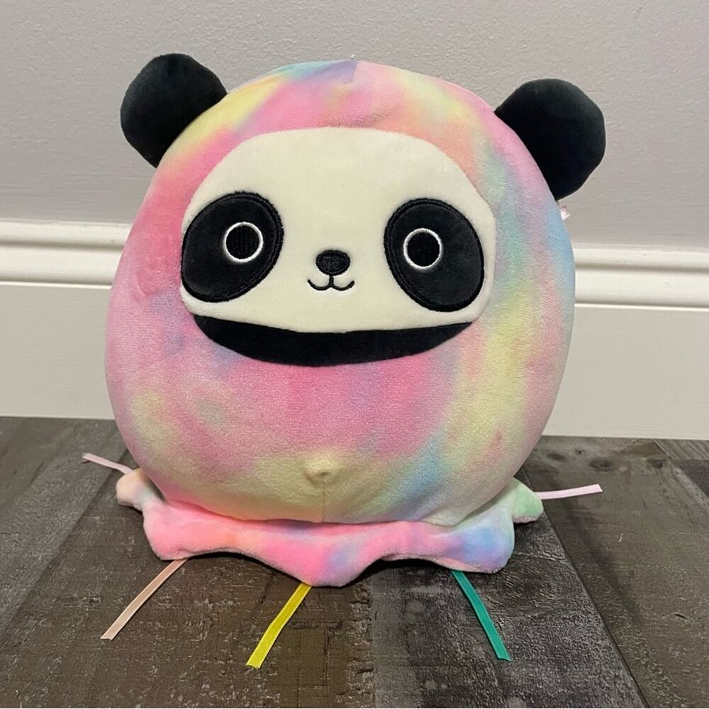 Squishmallows Stanley Panda Janet Jellyfish Costume Stuffed Animal Plush 10"